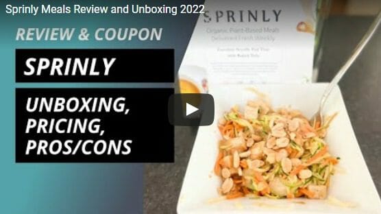 Sprinly Unboxing Video-Sprinly Meals Review-MealFinds