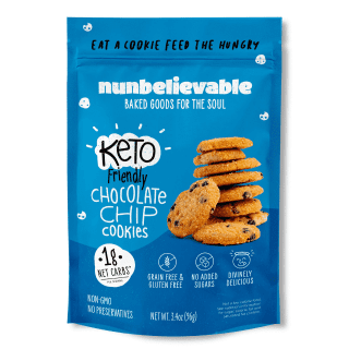 keto chocolate chip cookies nunbeliveable-dessert delivery-mealfinds