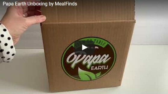 papaearth meat and seafood box unboxing video-papaearth reviews-mealfinds