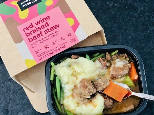 thrive market positive food co beef stew cooked-thrive market reviews-mealfinds