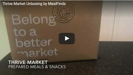 thrive market unboxing video-thrive market review-mealfinds