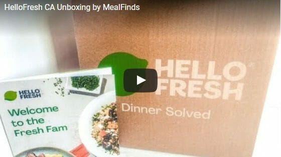 hellofresh ca unboxing video on youtube-hellofresh canada review-mealfinds