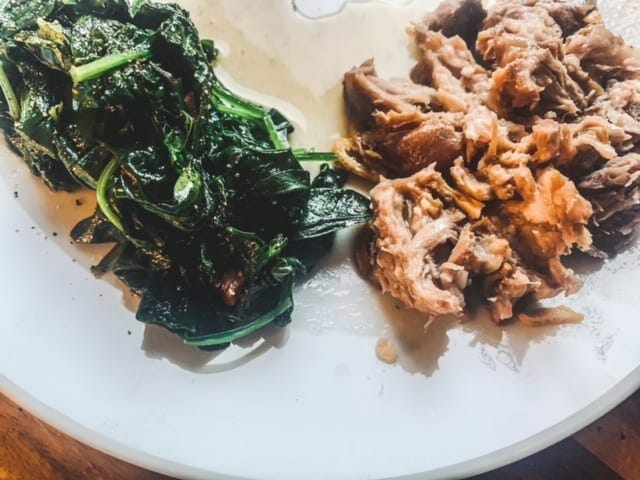 hungryroot-reviews-pork-carnitas on plate-hungryroot reviews-mealfinds