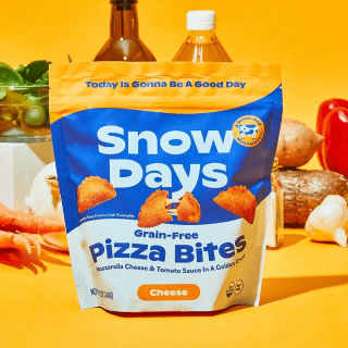 snow days cheese pizza bites-prepared meal delivery-mealfinds