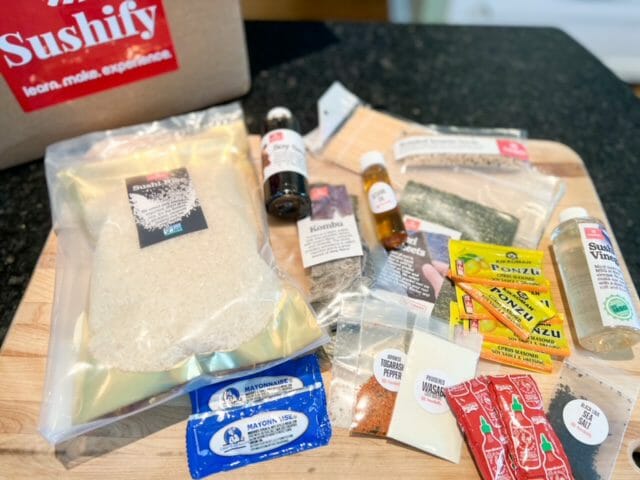 tuna lovers sushi kit ingredients-sushify sushi making kit review-mealfinds