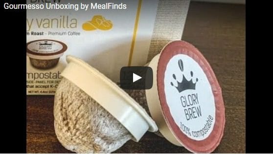Gourmesso unboxing video-gourmesso compostable coffee cups review-mealfinds