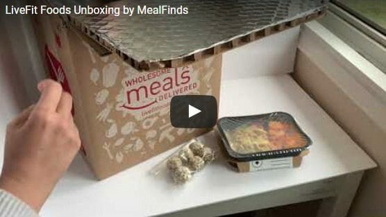 livefit foods unboxing video-livefit foods review-mealfinds