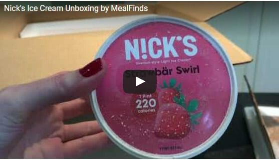 Nick-s-Ice-Cream-Reviews Unboxing Video-Low-Carb-Keto-Friendly-MealFinds