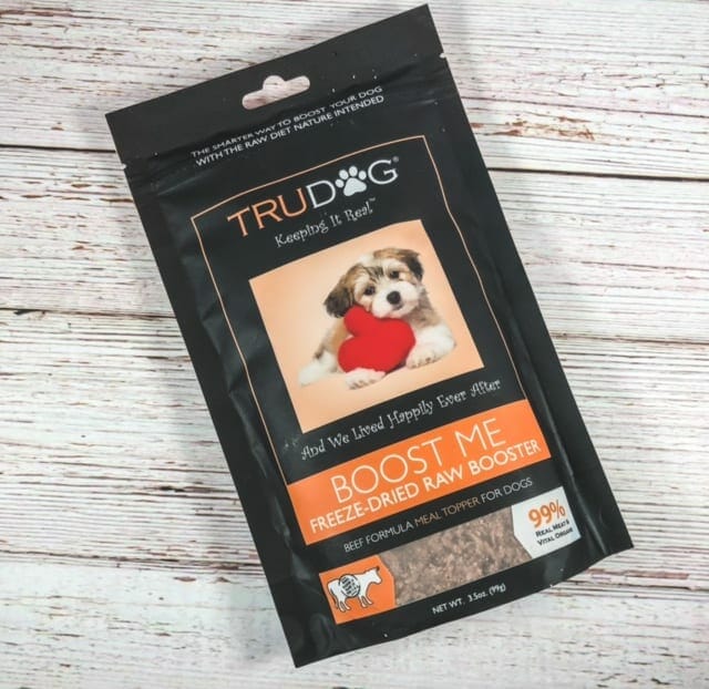 trudog-boostme-dog-food-topper bag-trudog raw food reviews-mealfinds