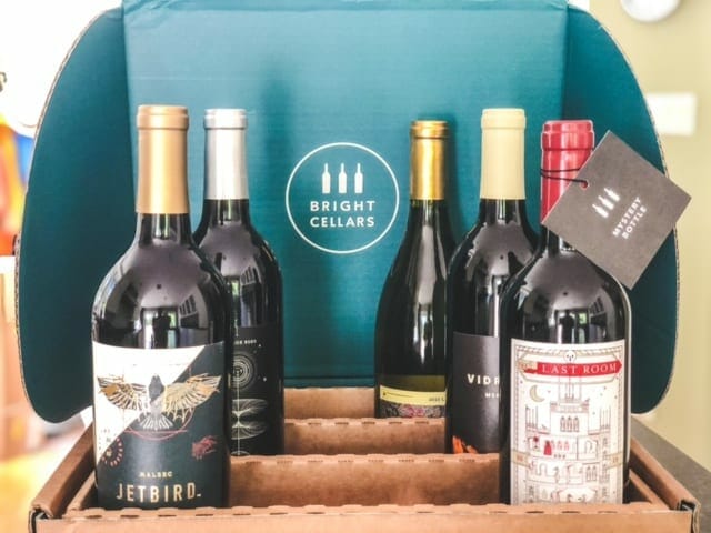 open bright cellars box with wine-bright cellars review-mealfinds