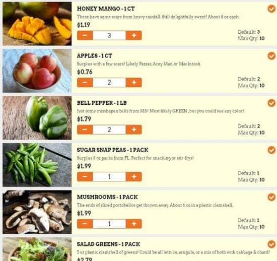 hungry harvest harvest box menu - hungry harvest reviews-mealfinds