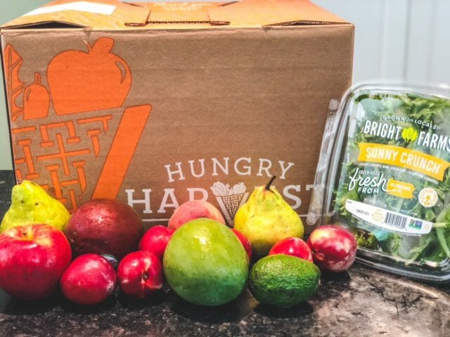 hungry harvest mini box - hungry harvest reviews-mealfinds