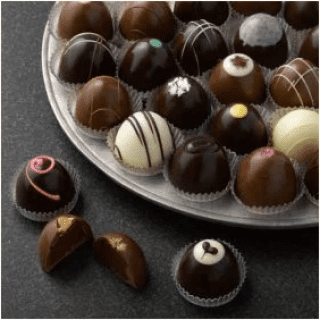 gourmet chocolate of the month club-dessert delivery-mealfinds