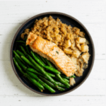 fresh n lean teriyaki salmon-prepared meal delivery-mealfinds