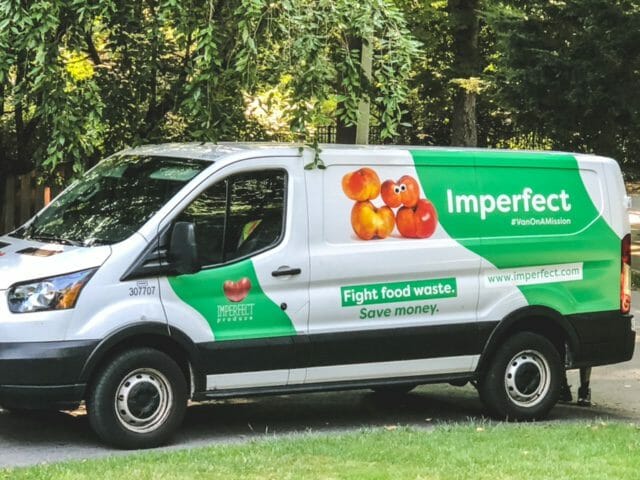 imperfect foods delivery truck-imperfect foods review-mealfinds