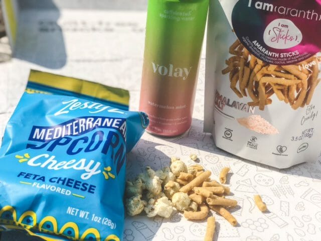 popcorn snack sticks and volay drink-tastecrate review-mealfinds
