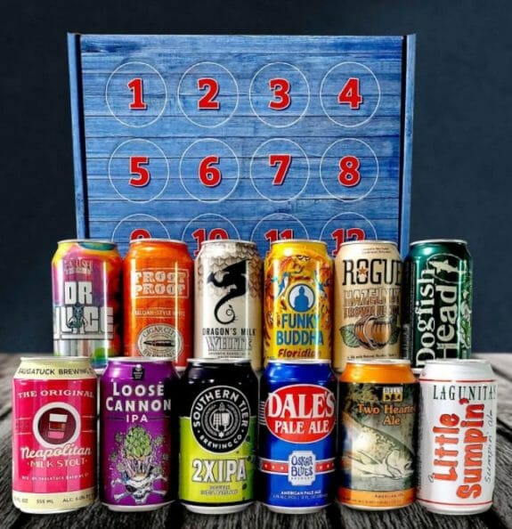 beer advent calendar give them beer-adult advent calendar-mealfinds