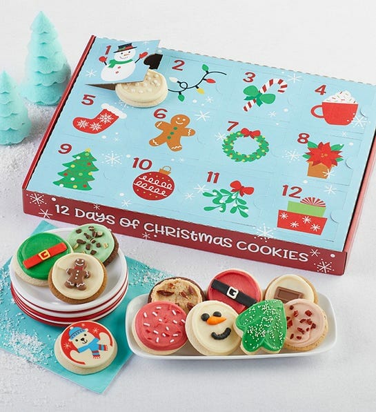 cookie advent calendar for kids-food advent calendar-mealfinds