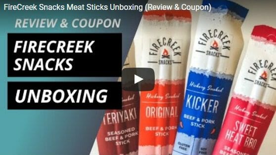 firecreek snacks sticks unboxing video-firecreek snacks sticks review-mealfinds