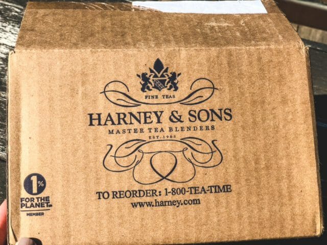 harney and sons brown box-harney and sons tea review-mealfinds