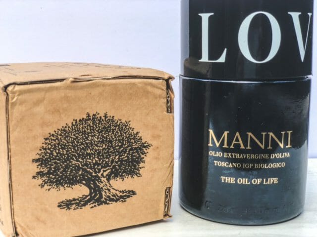 manni tree of life olive oil box and love olive oil containers-MANNI Extra Virgin Olive Oil Reviews-mealfinds