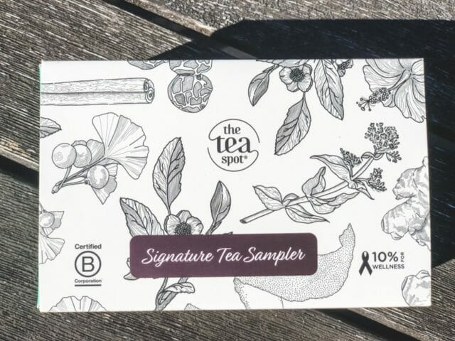 signature tea sampler box-the tea spot reviews-mealfinds
