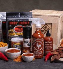 siracha gift box by man crates -food gift ideas-mealfinds