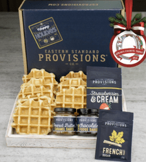 gourmet belgian waffle gift box with salt by eastern standard provisions-food gift ideas-mealfinds