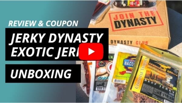 jerky dynasty unboxing by mealfinds