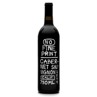 cabernet sauvignon no fine print wine-wine delivery-mealfinds