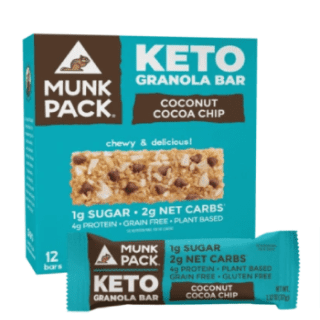 munk pack keto granola bar coconut cocoa chip-snack delivery-mealfinds