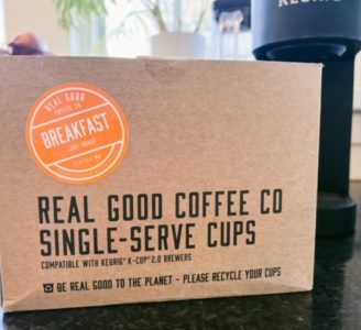 breakfast blend box-real good coffee co review-mealfinds