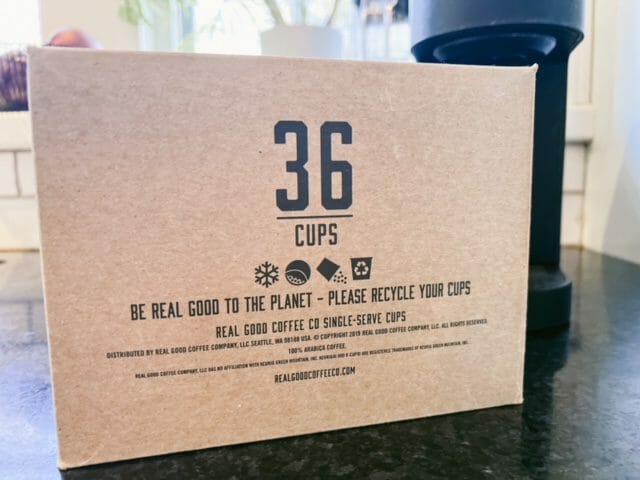 real good coffee 36 keurig cup box breakfast-real good coffee co review-mealfinds
