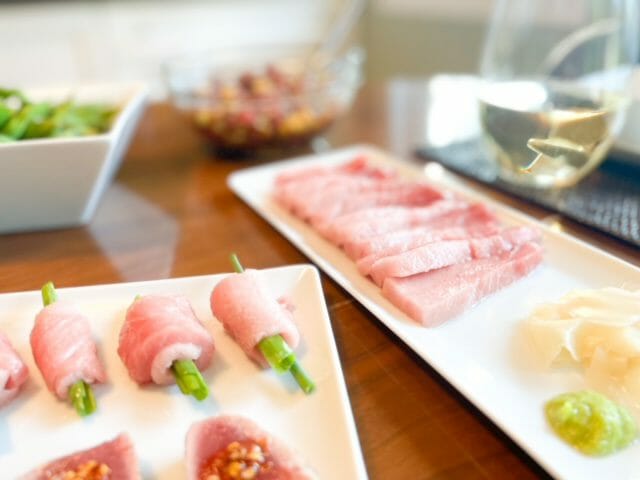 bluefin tuna sashimi and sushi-riviera seafood club review-mealfinds
