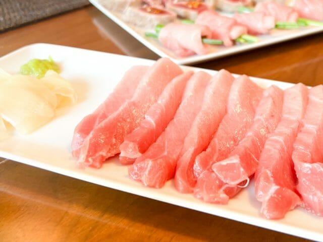 bluefin tuna sashimi-riviera seafood club review-mealfinds