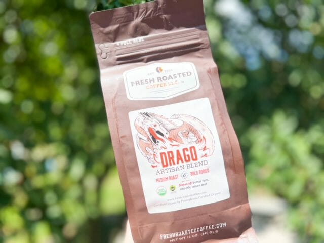 drago organic coffee bag-fresh roasted coffee review-mealfinds