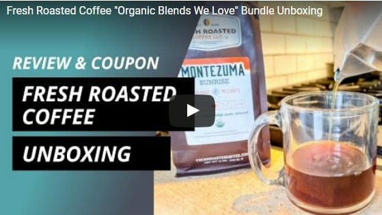 fresh roasted coffee coffee unboxing video-fresh roasted coffee review-mealfinds