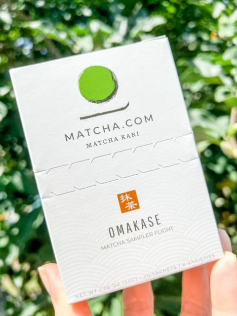 matcha sampler flight box-matcha kari matcha tea review-mealfinds