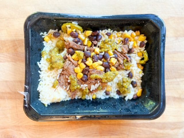 beef barbacoa bowl-fresh meal plan meals review-mealfinds
