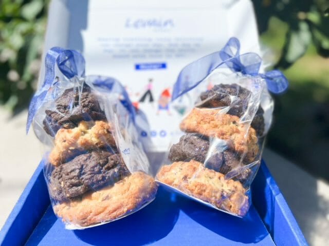 levain bakery cookie gift wrapped-levain bakery cookies delivery review-mealfinds