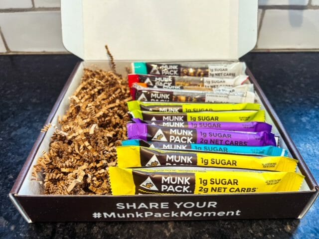 munk pack box-munk pack keto granola bar review-mealfinds