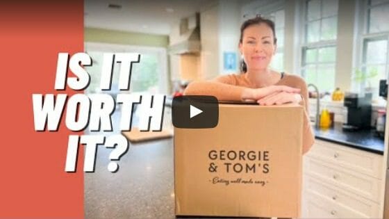 georgie and toms unboxing and tasting video-georgie and toms reviews-mealfinds