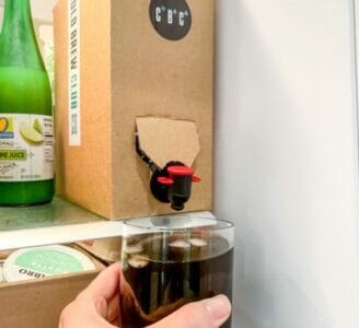 cold brew club coffee in fridge-cold brew club coffee review-mealfinds